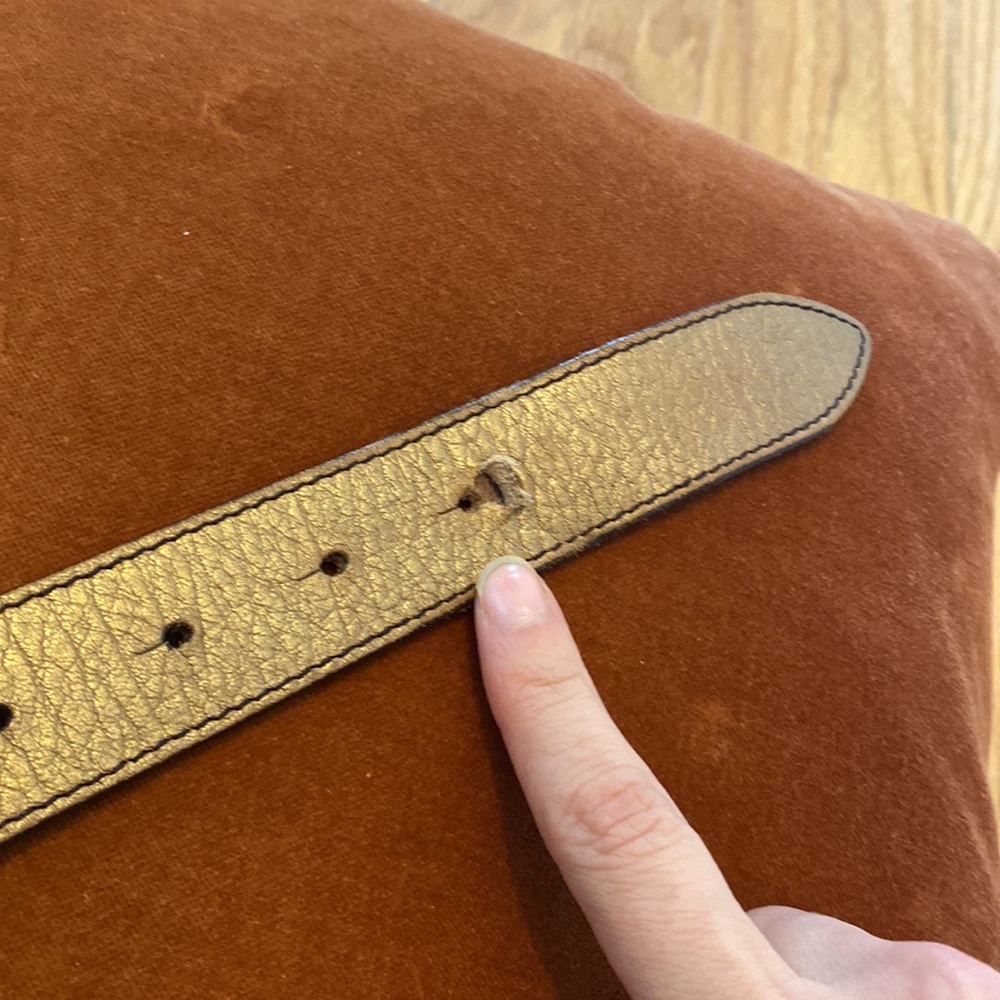 Dolce & Gabbana leather belt with cheetah print - Picture 5 of 9